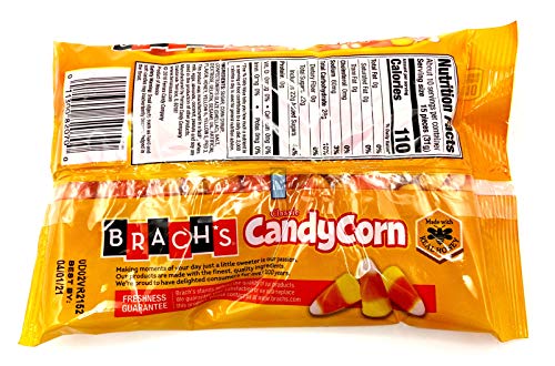 Brachs Classic Candy Corn Bundle.Two (2) Bags of Brachs 11oz Candy Corn and one Recipe Card from Carefree Caribou. Two bags of Brachs Holiday Candy Favorite!