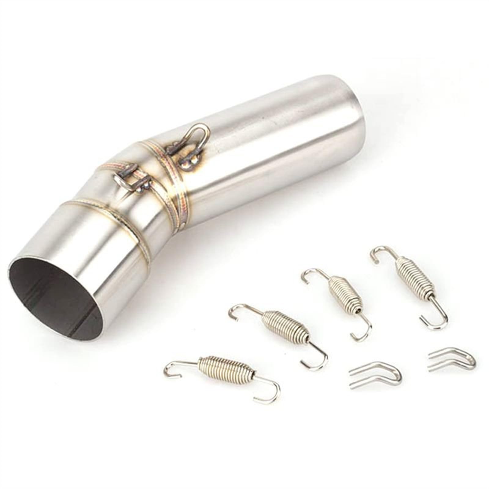 Tubo De Escape Para BMW Para F800R 2009-2013 2014 2015 2016 2017 Escape De Motocicleta Tubo De Enlace Medio Escape Moto 51mm Silenciador Silenciador Punta Escape