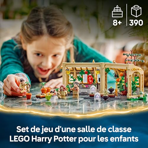 LEGO® Harry Potter™ 76445 Le château de Poudlard : le cours de botanique - vue 3