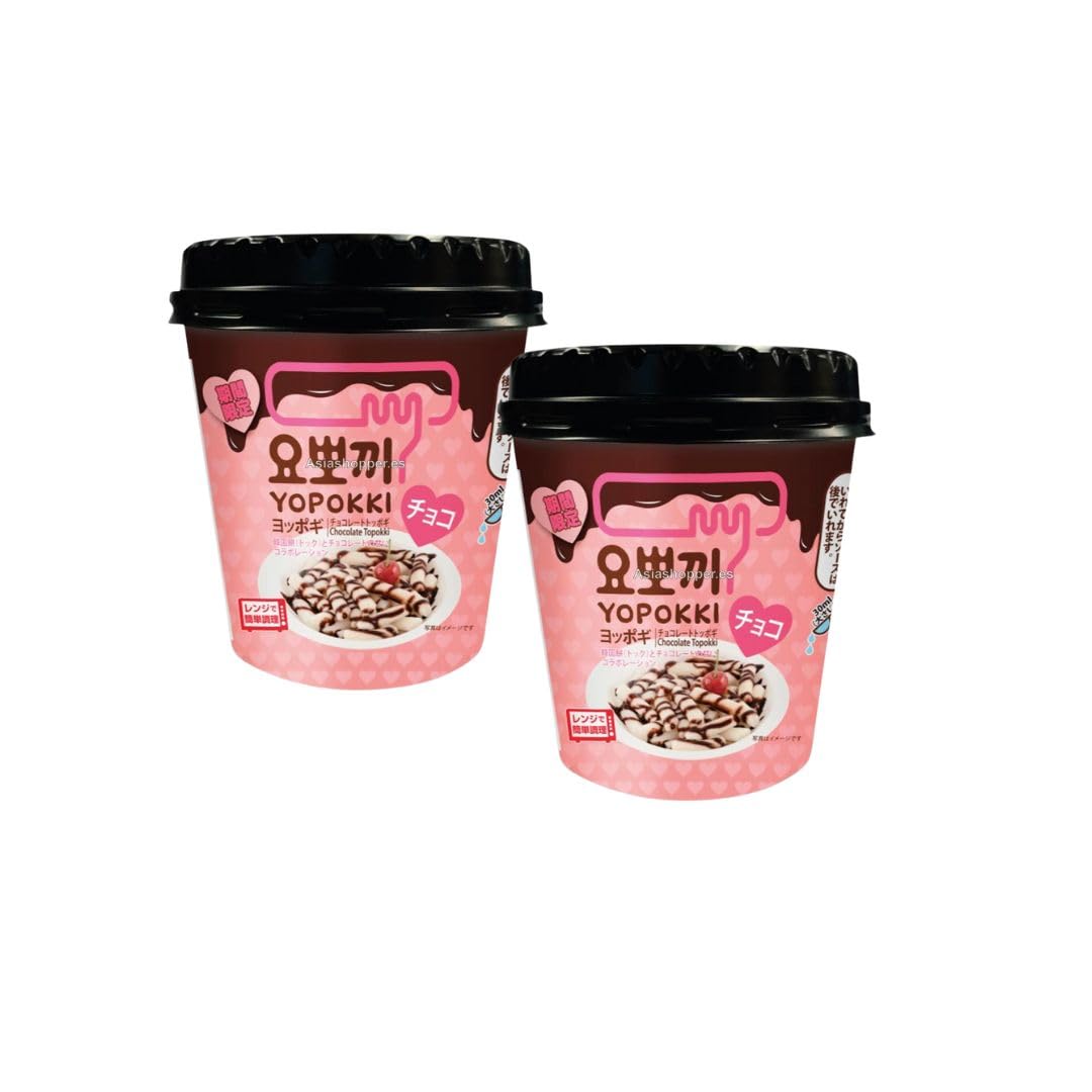 Korean Market | Yopokki Coreano sabor Chocolate | 120g | Pack de 2