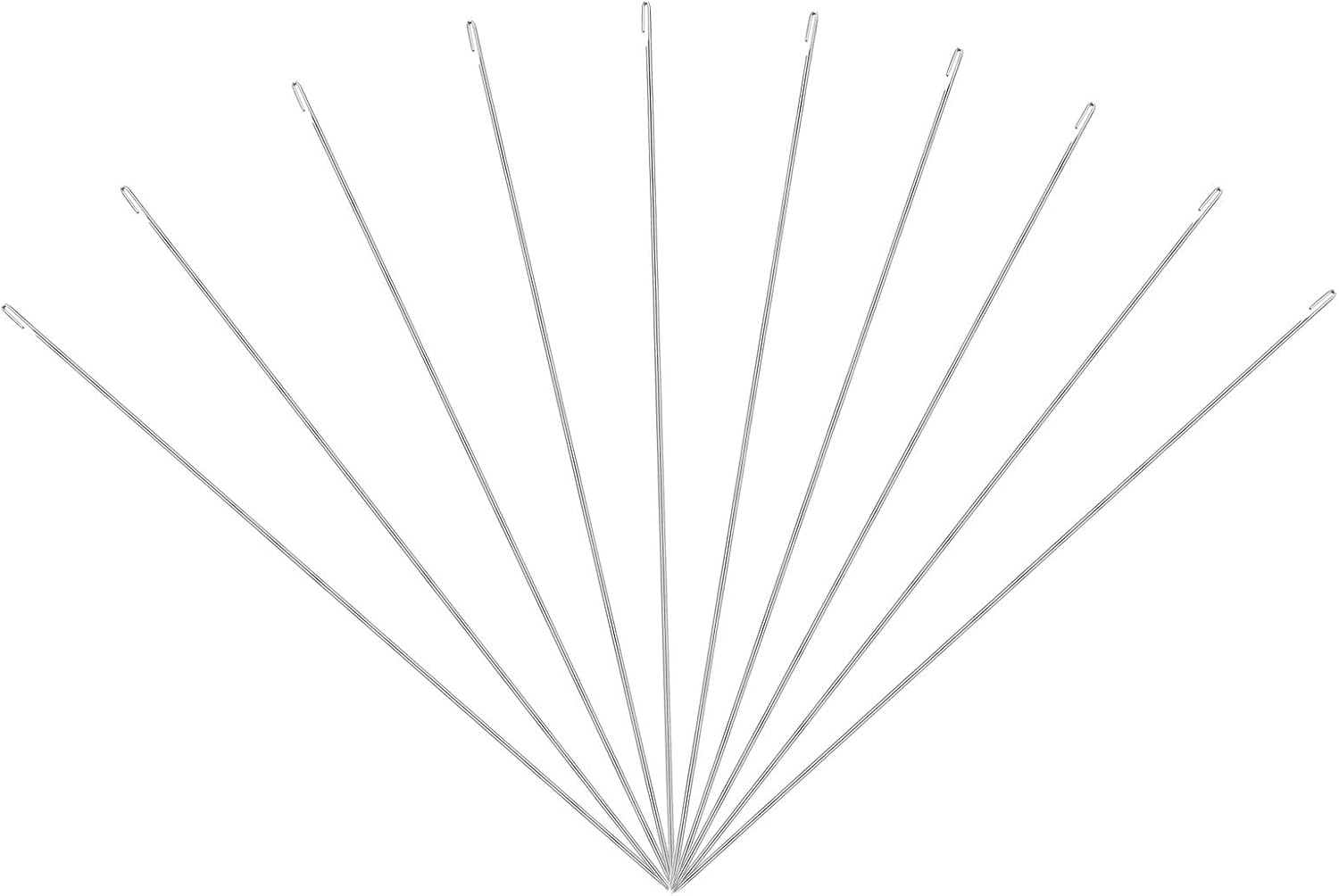 FUOYLOO DIY Beading Needles Stainless Steel Jewelry Making Tools for Bracelet and Necklace Crafting