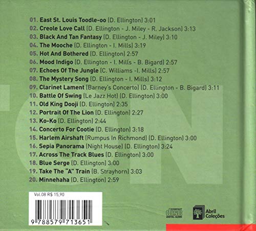 Livro + CD Mitos do Jazz - Duke Ellington