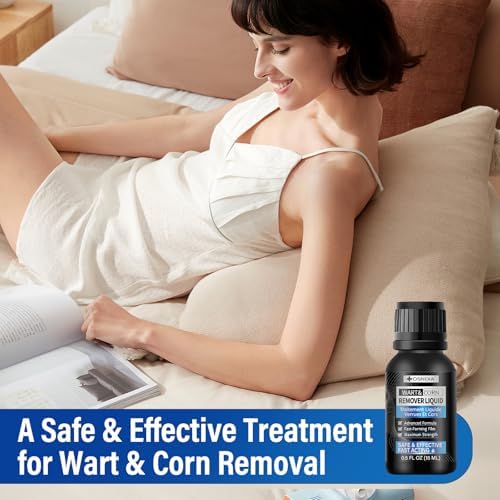 OSNOIA Extra Strength Wart Remover Liquid with 17% Salicylic Acid, Fast Acting Treatment for Plantar & Common Warts, Corn Remover for Feet and Toes (15ml, Warts Remover (1 P)) - 5