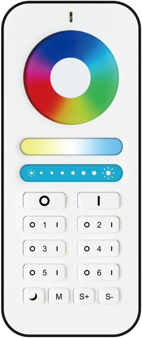 New 2026 Smairt Home 2.4G 6 Zone Group Control Controller Control Work with Pro Series Controller LED Bulb Spotlight