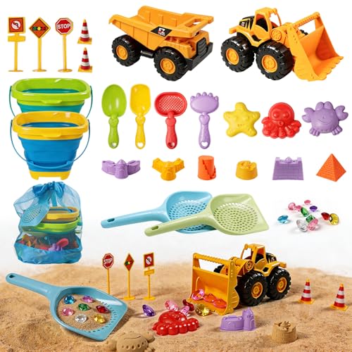 UBeesize Beach Toys 37 PCS Set