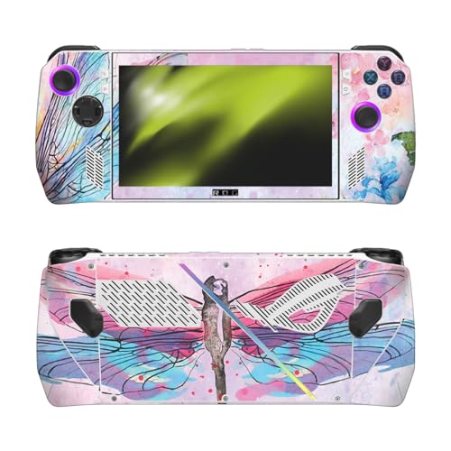 Autocollant vinyle ASUS ROG Ally anti-rayure protection skin JENA DellaGrottaglia libellule