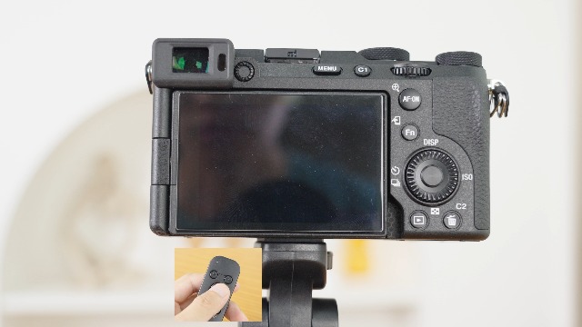 JJC Shooting Grip Detachable Bluetooth Remote for Sony ZV-E1