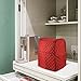 NKTM Stand Mixer Dust-proof Cover with Organizer Bag for Kitchenaid Mixer (Red)