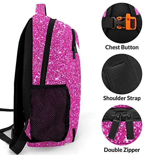 Custom Ballet Pink Red Backpack Custom Name Large Capacity Shoulder Bags for Sports Party4