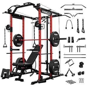 Mikolo Power Cage, Power Rack with ...