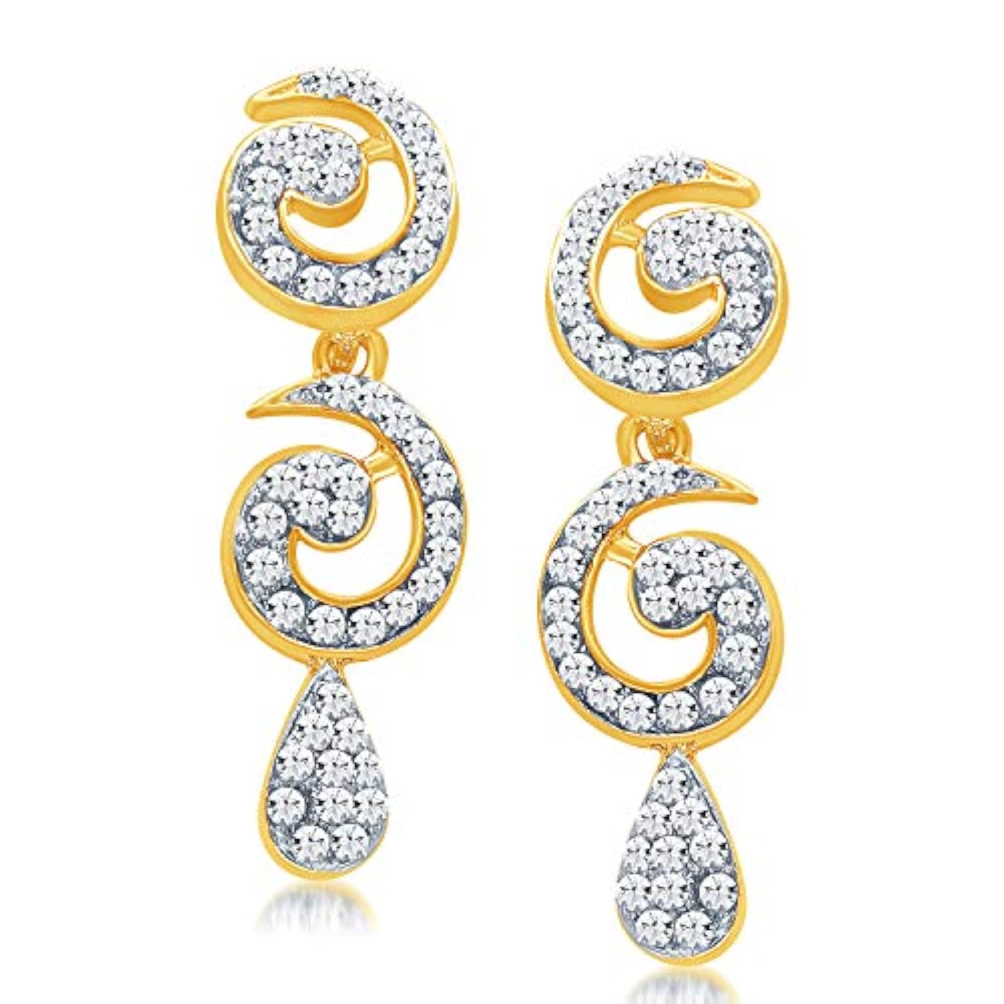 Elegant Austrian Diamond Necklace Set