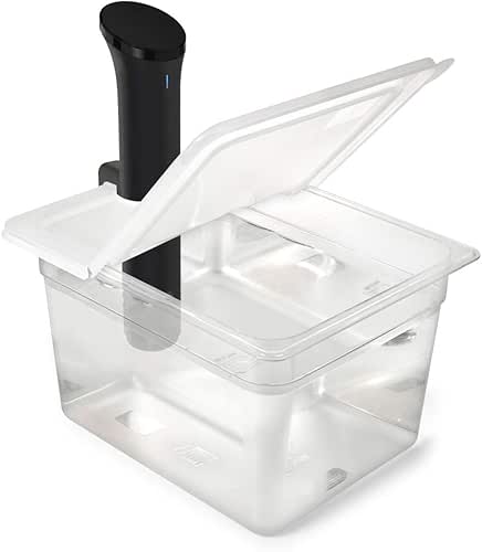 EVERIE Sous Vide Container 12 Quart EVC-12 with Collapsible Hinged