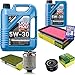 Produktbild Filter Set Inspektionspaket 6 Liter Liqui Moly Motoröl Longtime High Tech 5W-30 MANN-FILTER Innenraumfilter Kraftstofffilter Luftfilter Ölfilter