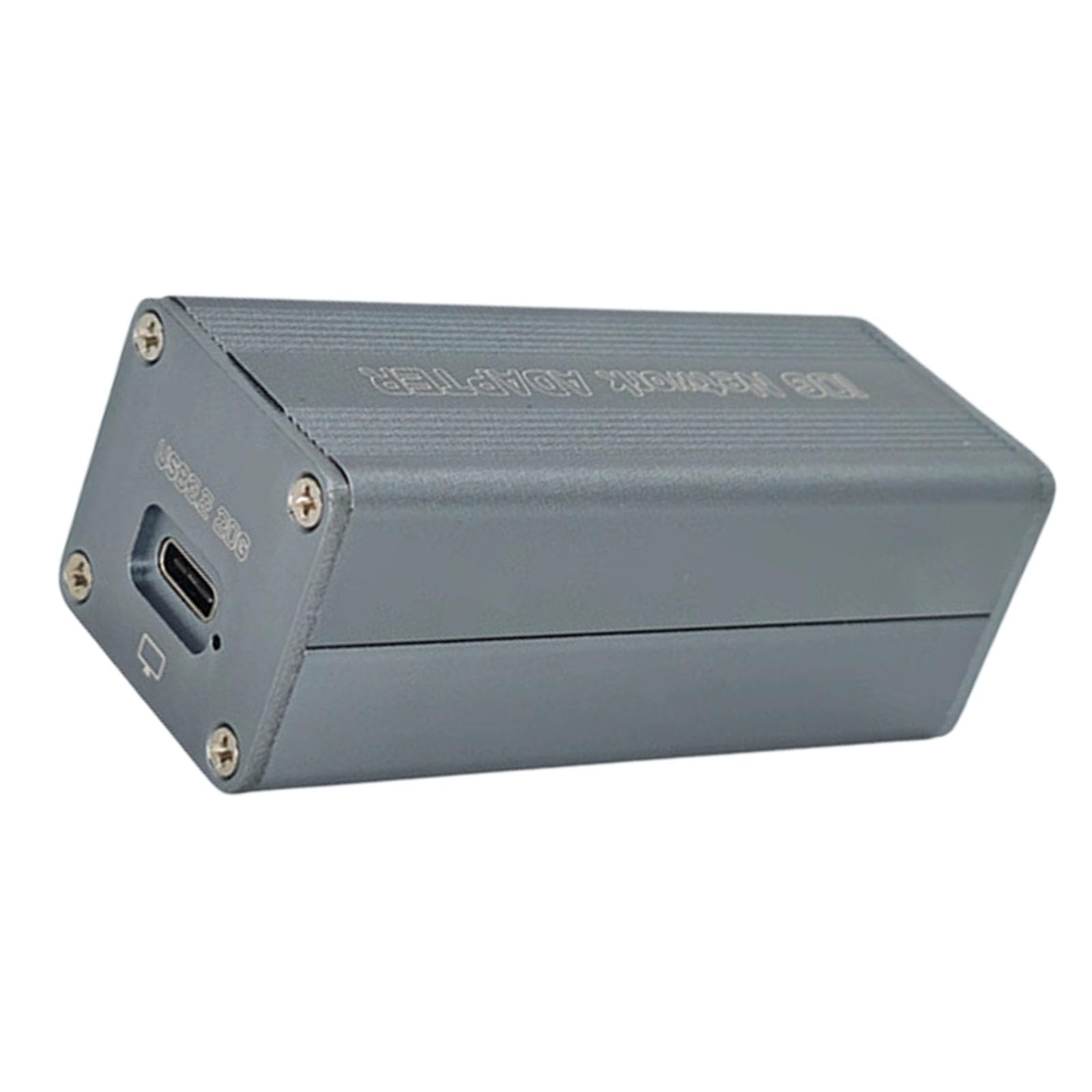 Adattatore LAN esterno con connessione USB C, dongle Ethernet in metallo per computer desktop e laptop, dimensioni compatte da viaggio per trasporto all ' uso Dongle Lan Ethernet per computer