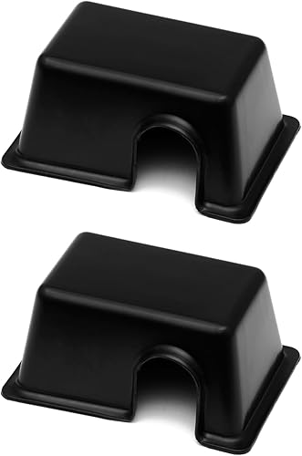 Miniatura 6 de Jungle Bob - Caja de piel rectangular para reptiles y serpientes - Plástico duradero - Crea un retiro oscuro para reducir el estrés de las mascotas