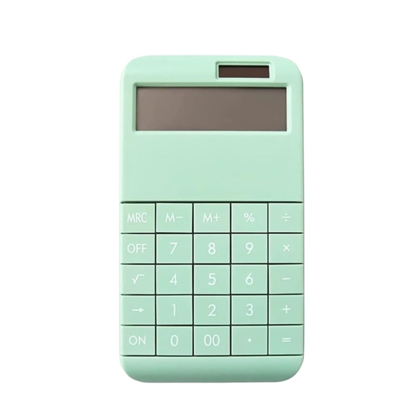 Kalkulatory Kalkulator, 12-cyfrowy Duży Wyświetlacz LCD Kalkulator Słoneczny Czułe Klawisze Prosty Design Biuro Szkolne Przybory Szkolne(Grün)
