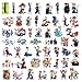 50PCS Zootopia 2 Stickers,Water Bottle Stickers Waterproof Vinyl Decals, Movie Anime Stickers for Laptop, Phone, Journal, Skateboard, Guitar, Bike (j)