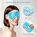 Heated Eye Mask for Dry Eyes, Electric USB Warm Compress with Adjustable Temperature & Auto-Off Timer, Professional Eye Heating Pad for Blepharitis, Puffy Eyes & Stress Relief