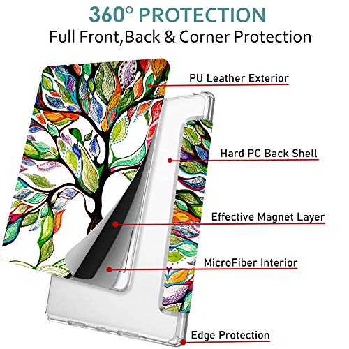 Image of DuraSafe Cases for iPad PRO 12.9 Inch 2nd [ Pro 12.9 2 Generation 2017 ] A1670 A1671 MQEF2HN /A MQED2HN /A MQEE2HN /A MQDC2HN /A MQDD2HN /A Printed PC Lightweight Protective Clear Back Cover - Olivia Tree