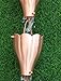 KAM Home Brown Plated XL Aluminium Artware Scallops Cups Rain Chain (10.5, Copper) with Installation Kit