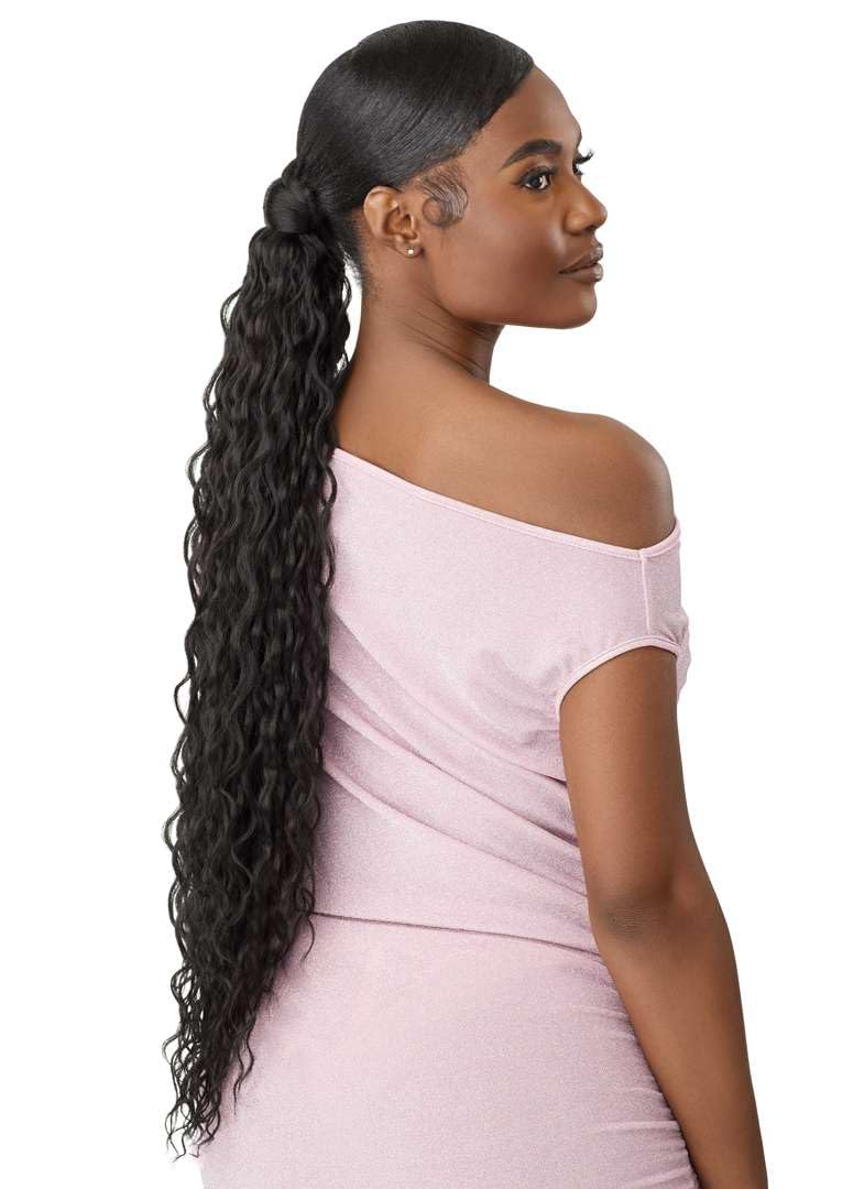 Outre Pretty Quick - Wrap pony - Water Wave 28" (DARK BROWN 2)