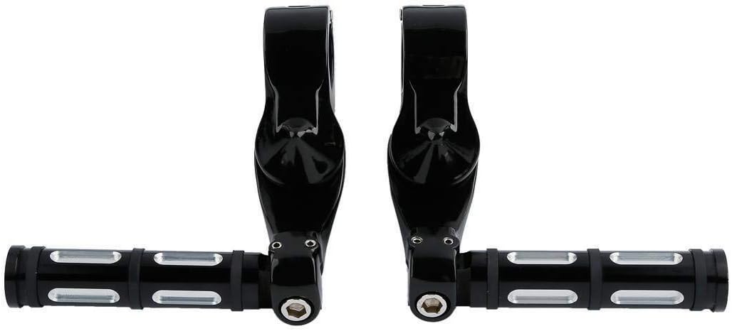 Green-L Universal Motorcycle 1 1/4" Footpeg Pedal with Mount Clamp Fit for Honda Harley Touring Sportster Softail Dyna 32mm Crash Bar
