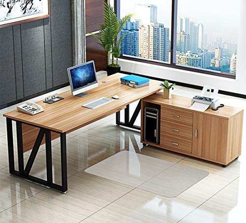 Homek Chair Mat for Hardwood Floor, 48”x 30” Office Chair Mat, Floor Mat for Office Chair, Clear Desk Chair Mat for Computer Desk