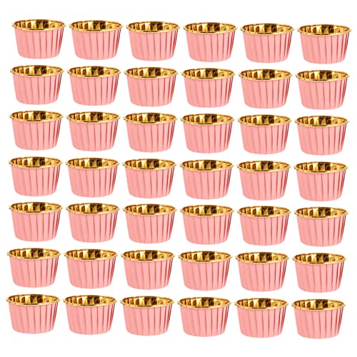 Ciieeo 100 Pièces Fournitures De Fête Gobelets À Cupcake Étuis À Gâteaux Bols À Dessert En Papier Grand Moule À Muffins De Gâteau De Mariage Jumbo Doublures De Petit Gâteau