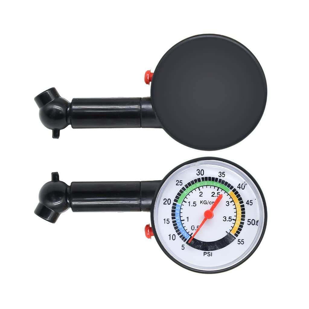 Pressure Gauge Tire Deflation Pointer Inflation Measurement High Precision Meter Barometers Tester