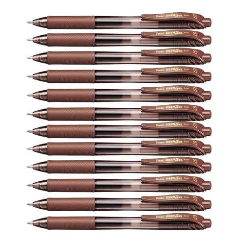 Pentel EnerGel BL107-C Bolígrafo gel retráctil pack 12