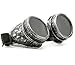 Produktbild MFAZ Morefaz Ltd Welding Cyber Goggles Schutzbrille Schweißen Goth Cosplay Steampunk Antique Victorian (Grey)