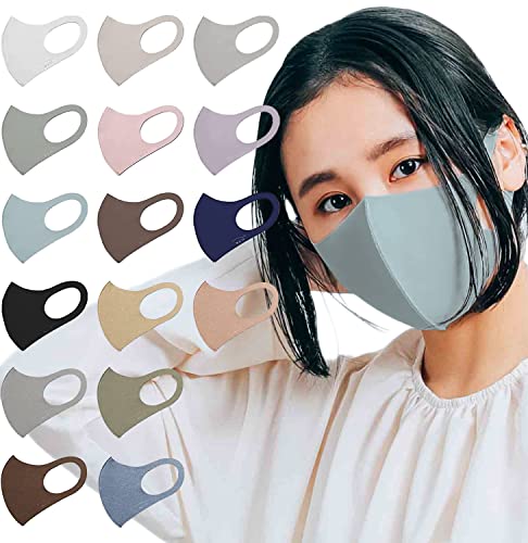 [We'll] �y ���{��/XS�T�C�Y�L / �z Comfit MASK �V���O�� �}�X�N 1�����i �S16�F / �S4�T�C�Y �j �I�[���V�[�Y�� ���� �ԕ� Made in Japan (SAX BLUE, S)