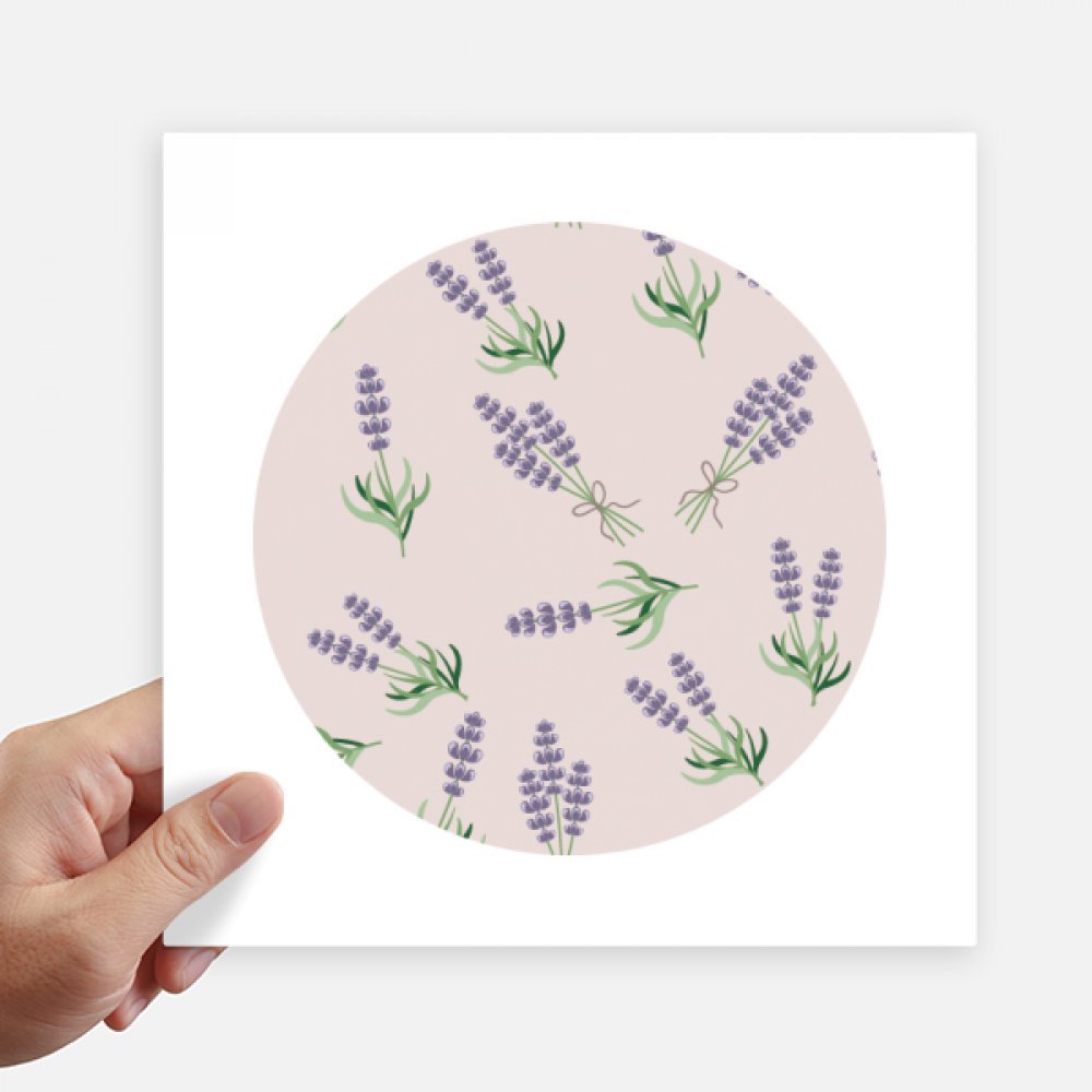Autocollant lavande fleur bleu pour personnaliser vos valises