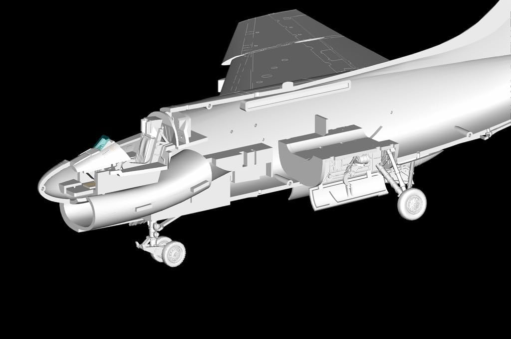 Hobby Boss A-7H Corsair II Airplane Model Building Kit