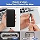 Maxsure 12 in 1 iPhone Renigungsset,multifunktionale Reinigungswerkzeug zur Reinigung von Lightning Port,Lautsprechern und Kopfhörer,Handy Reinigungsset für iphone,Airpods/airpods Hülle/Kamera,schwarz