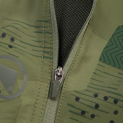 Endura Mens Hummvee Mountain Bike Baggy Cycling Short with Liner Tonal Olive, Large