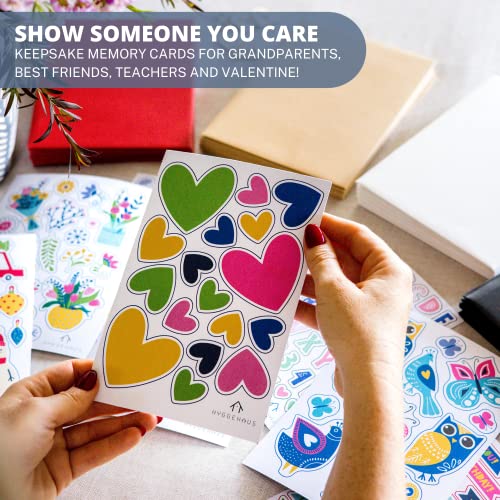Greeting Card Organizer Box With Dividers And 40 Blank Cards And Envelopes For Card Making #TOP6