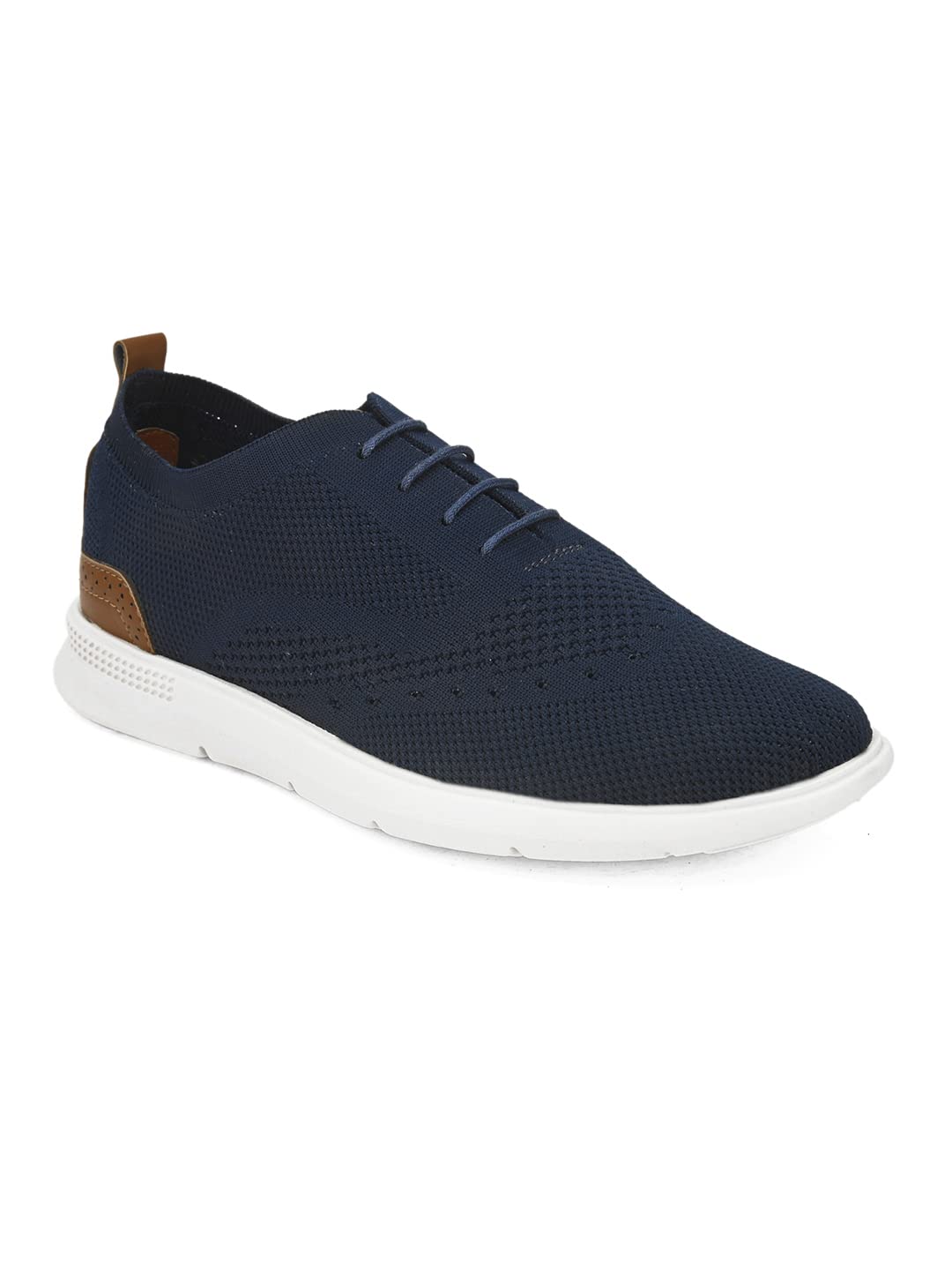 ESMEE Lace-Up Sneakers for Men (Anna-02) Navy Blue (B0BLKWWK26) Amazon Price History, Amazon Price Tracker