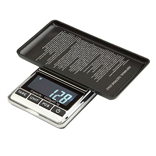 0.1G 1000G Gram Digital Electronic Balance Weigh Scale For Weighing Gold Jewelry Gems Herbs #TOP4