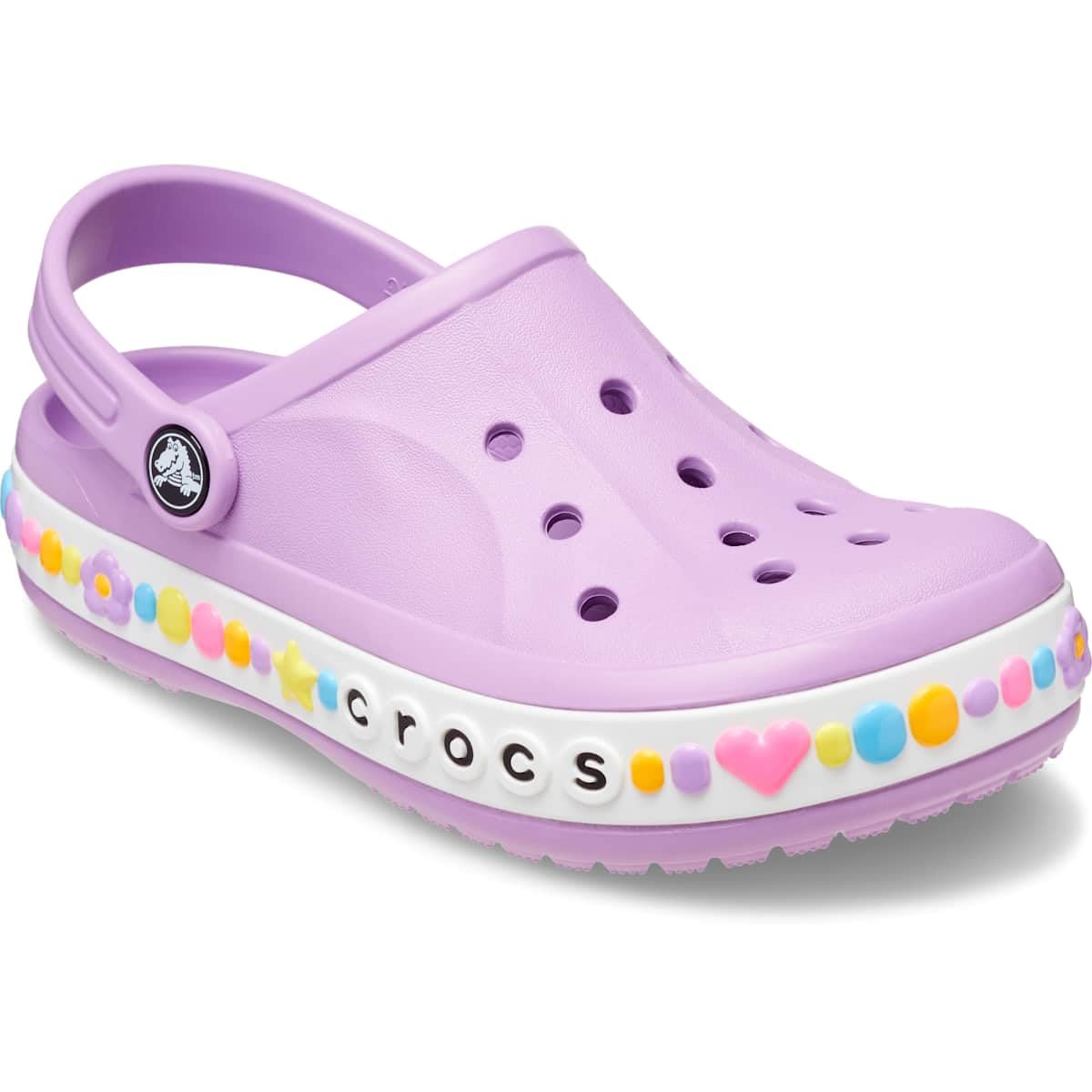 crocs Unisex-Child Bayaband Clog Orchid Clog - 4.5-5 Years, 11 Kids UK, 17.4 cms(C11) (208101-5PR) 6 51HTuiBpWUL. SL1200