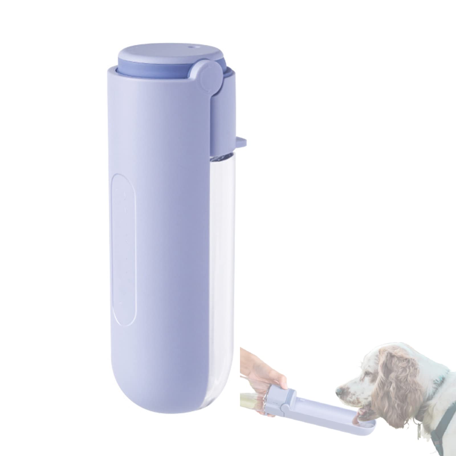 Bebedero para Perros Taza de Agua para Mascotas, Hervidor de Agua para Exteriores Taza Portátil para Perros Suministros de Viaje para Caminar para Mascotas Higiene de Almacenamiento Plegable