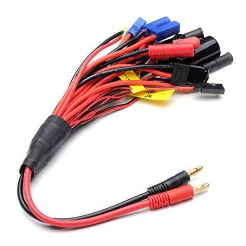 KINGDUO Wielofunkcyjny kabel do ladowania wagi XT60 EC3 EC5 TRX T Wtyk JR FUTABA Anderson Adapter