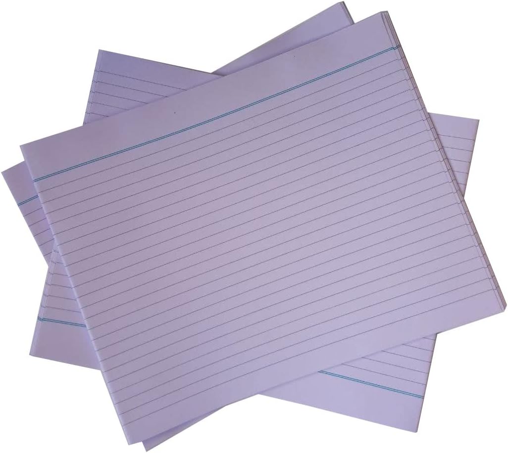 Answer Sheets for Exam Practice and for test 100 Sheets Only (50 Joint Sheets Without Fold, With Folding 100 Sheets Or 200 Pages) Both Side Ruled Size 29X23 Cm