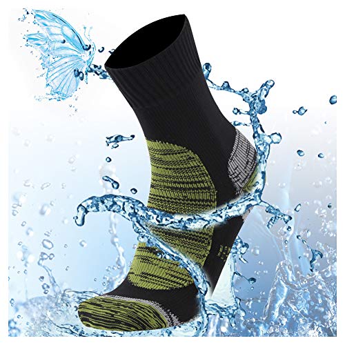 SuMade Water Fishing Socks for Men, Women Waterproof Resistant Half-Cushion Sweat-Absorbing Training Socks