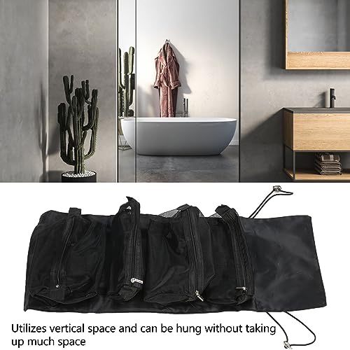 Bolsa de Higiene Pessoal 4 Em 1 para Pendurar, Bolsa de Banheiro para Bolsa Removível, Bolsa de Cosm
