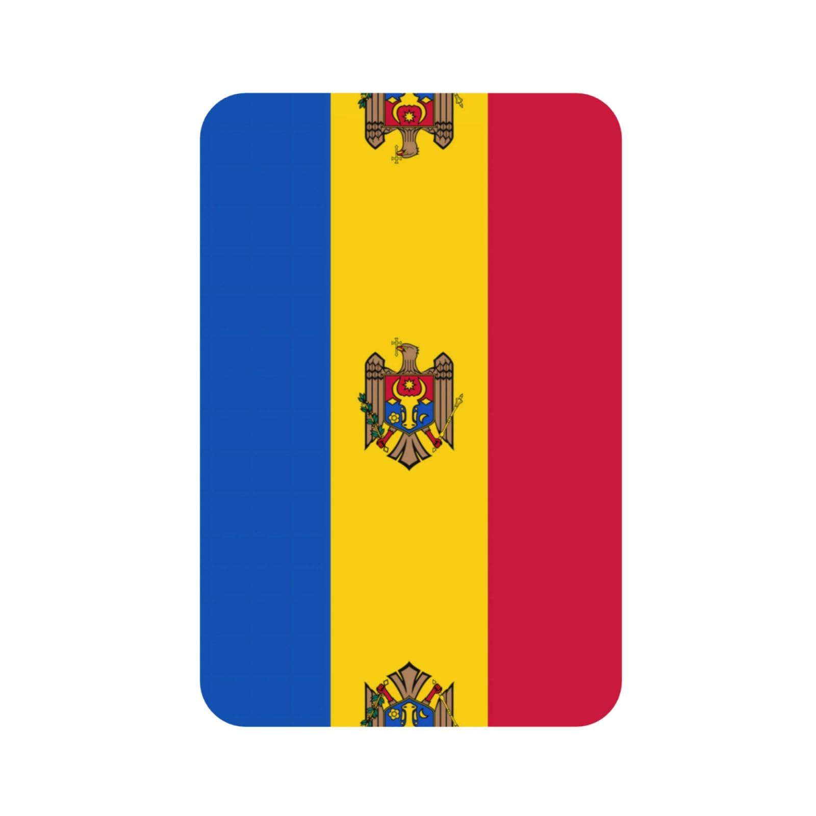 Ouinbvv Rectangle Flag Of Moldova Acrylic Refrigerator Magnets Are Not Only Suitable For Refrigerators, But Can Also Be Used To Decorate Homes And Offices.