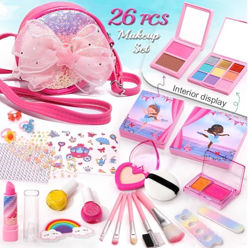 Kit de maquillaje real infantil de 26 piezas para regalar en comuniones 6