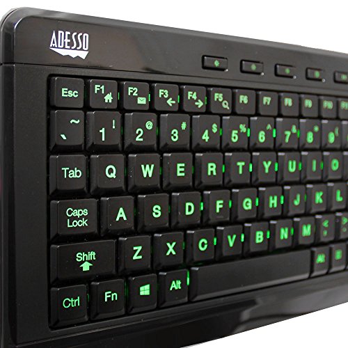 Clavier informatique USB QWERTY Adesso SlimTouch 120 noir compact - 6