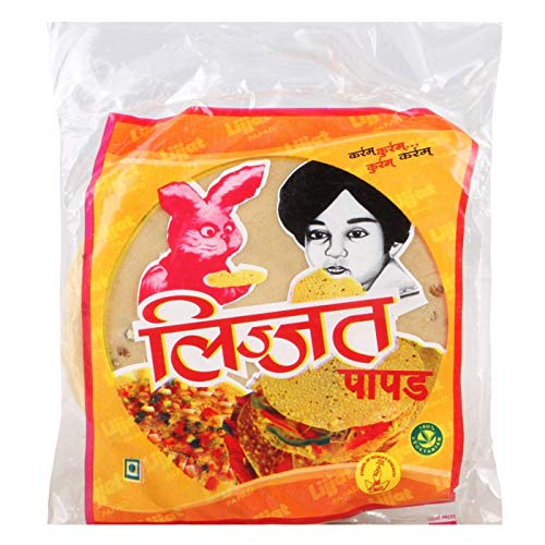 Image of Lijjat Papad Jeera 200 Gm Pouch
