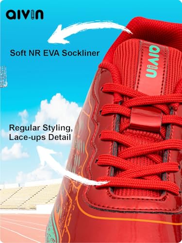 Image of Aivin Race Spike Running Shoes | Athletic Spikes Track & Field Shoes for Men | Sprint Spikes | Outdoor Running Shoes | Track and Field Shoes